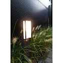 Lutec LED Wegeleuchte QUBO, IP54, 75cm, 16W RGB + 2700-6500K 1000lm, Bluetooth MESH, dimmbar, anthrazit / opal